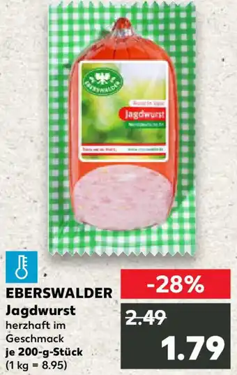 Kaufland EBERSWALDER Jagdwurst Angebot