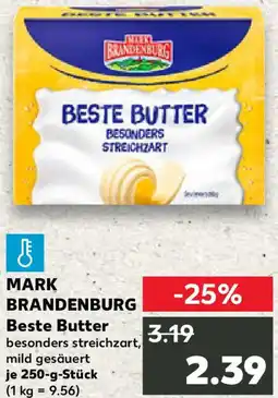 Kaufland MARK BRANDENBURG Beste Butter Angebot