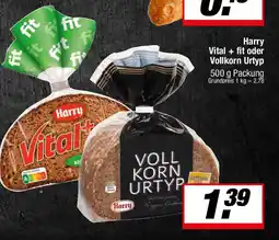 L. STROETMANN GROSSMARKT Harry Vital + fit oder Vollkorn Urtyp Angebot