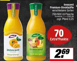 L. STROETMANN GROSSMARKT innocent Premium-Direktsäfte Angebot