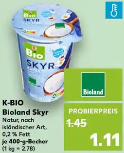 Kaufland K-BIO Bioland Skyr Angebot