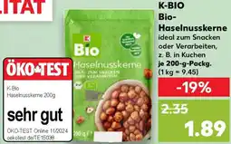 Kaufland K-BIO Bio Haselnusskerne Angebot