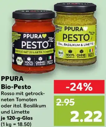 Kaufland PPURA Bio-Pesto Angebot
