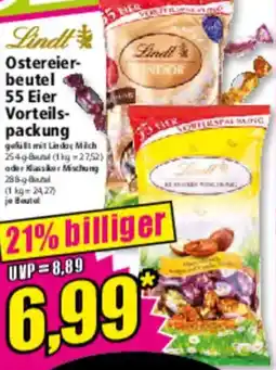 Norma Lindt Ostereierbeutel 55 Eier Vorteilspackung Angebot