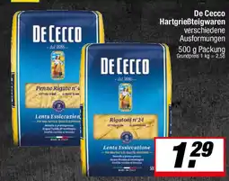 L. STROETMANN GROSSMARKT De Cecco Hartgrieẞteigwaren Angebot