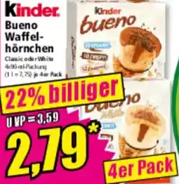 Norma Kinder Bueno Waffelhörnchen Angebot