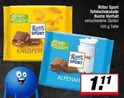 L. STROETMANN GROSSMARKT Ritter Sport Tafelschokolade Bunte Vielfalt Angebot