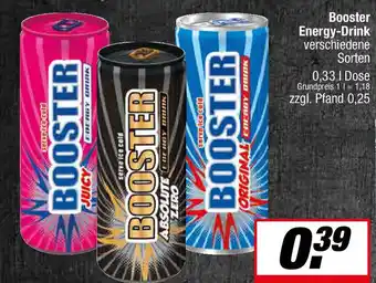 L. STROETMANN GROSSMARKT Booster Energy-Drink Angebot