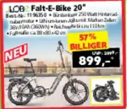 Norma JLOBE Falt E-Bike 20" Angebot