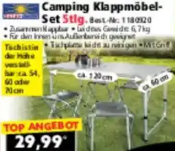 Norma Solax Sunshine Camping Klappmöbel Set 5tlg. Angebot