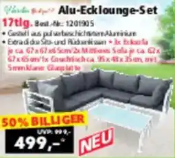 Norma Alu Ecklounge Set 17tlg. Angebot