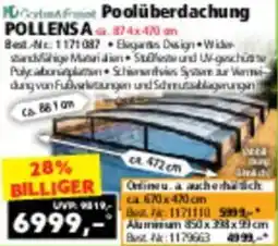 Norma Poolüberdachung Pollensa Angebot