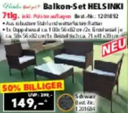 Norma Balkon Set Helsinki 7tlg. Angebot