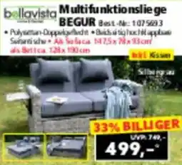 Norma Bellavista Multifunktionsliege Begur Angebot