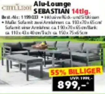 Norma Alu-Lounge Sebastian 14tlg. Angebot