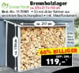 Norma Brennholzlager Angebot