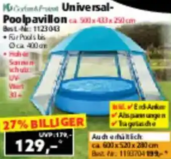 Norma Universal Poolpavillon Angebot