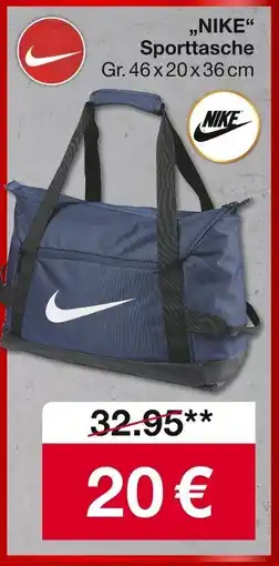 Woolworth NIKE Sporttasche Angebot