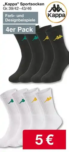 Woolworth Kappa Sportsocken Angebot