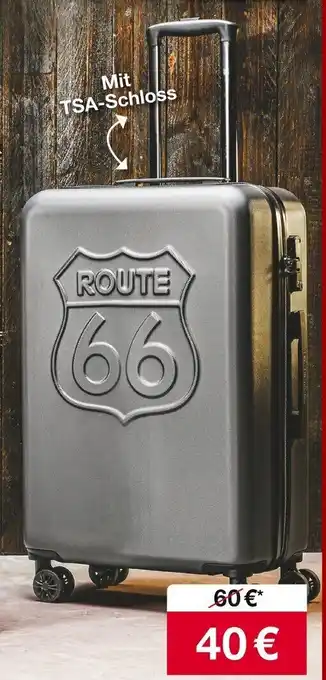 Woolworth ROUTE 66 Hartschalenkoffer Angebot