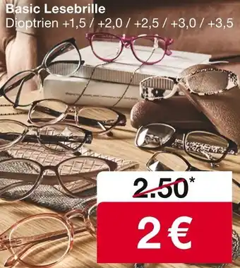 Woolworth Basic Lesebrille Angebot