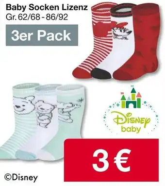 Woolworth Baby Socken Lizenz Angebot