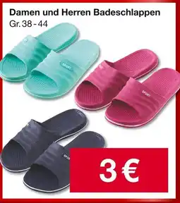 Woolworth Damen und Herren Badeschlappen Angebot