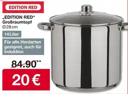 Woolworth EDITION RED Großraumtopf Angebot