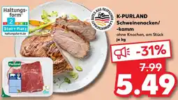 Kaufland K-PURLAND Schweinenacken/ -kamm Angebot