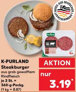 Kaufland K-PURLAND Steakburger Angebot