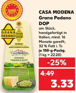 Kaufland CASA MODENA Grana Padano DOP Angebot