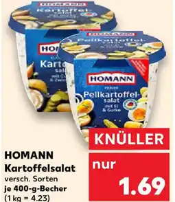 Kaufland HOMANN Kartoffelsalat Angebot