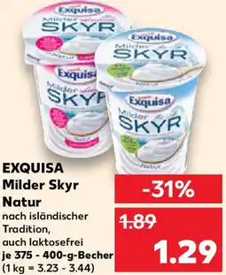 Kaufland EXQUISA Milder Skyr Natur Angebot