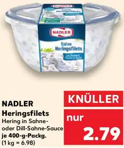 Kaufland NADLER Heringsfilets Angebot