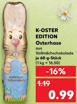 Kaufland K-OSTER EDITION Osterhase Angebot