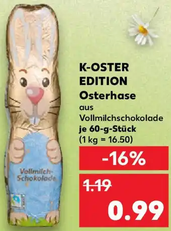 Kaufland K-OSTER EDITION Osterhase Angebot