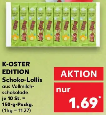 Kaufland K-OSTER EDITION Schoko-Lollis Angebot