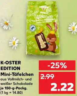 Kaufland K-OSTER EDITION Mini-Täfelchen Angebot