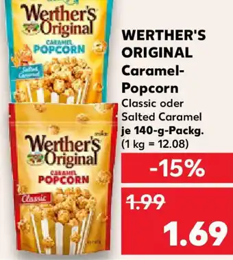 Kaufland WERTHER'S ORIGINAL Caramel Popcorn Angebot