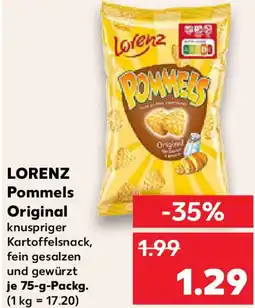 Kaufland LORENZ Pommels Original Angebot