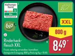 Aldi Nord Bio rinderhackfleisch xxl Angebot