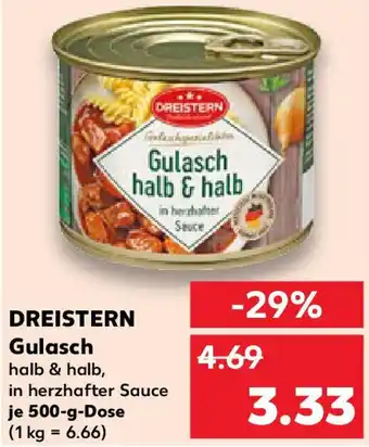 Kaufland DREISTERN Gulasch Angebot