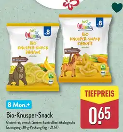 Aldi Nord Bio mamia bio-knusper-snack Angebot