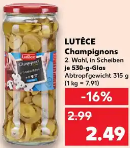 Kaufland LUTÈCE Champignons Angebot