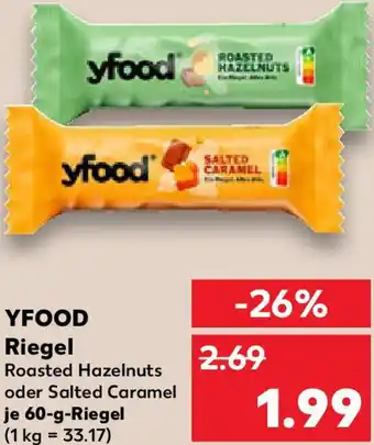 Kaufland YFOOD Riegel Angebot