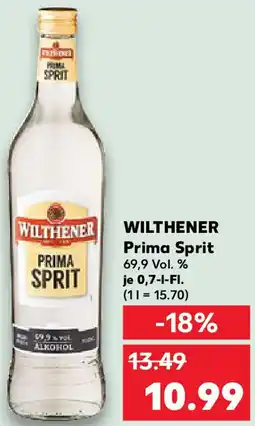 Kaufland WILTHENER Prima Sprit Angebot