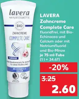 Kaufland LAVERA Zahncreme Complete Care Angebot