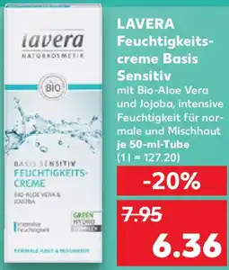 Kaufland LAVERA Feuchtigkeitscreme Basis Sensitiv Angebot