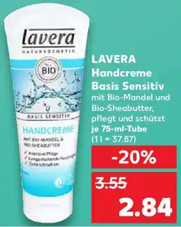 Kaufland LAVERA Handcreme Basis Sensitiv Angebot