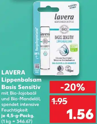 Kaufland LAVERA Lippenbalsam Basis Sensitiv Angebot